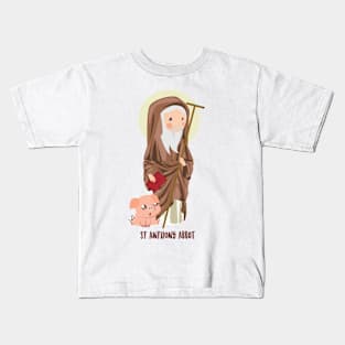 Saint Anthony Abbot Kids T-Shirt